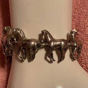 925 Silver Horse Bracelet